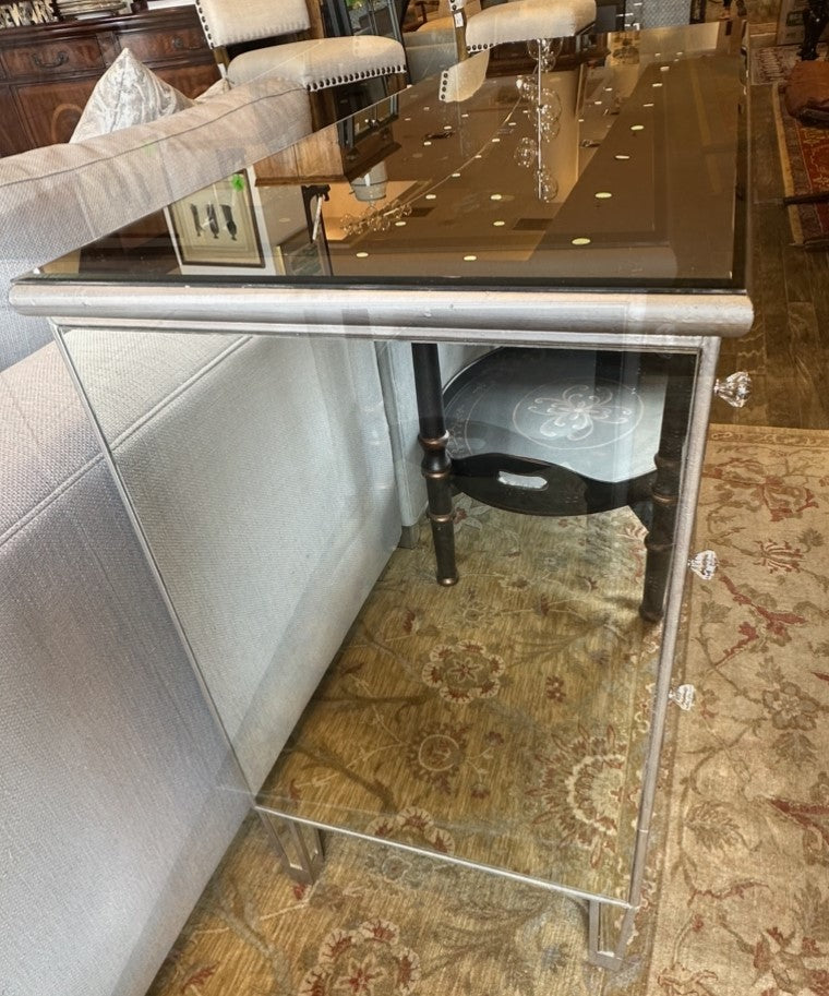 6 Drawer Mirrored Desk (PGP8T3)