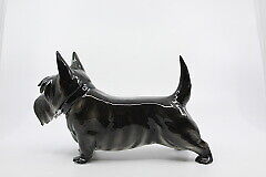 Pfeffer Porzellan Gotha Black Scottie Dog